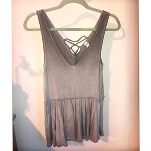NWOT American Rag Acid Washed Boho Tank